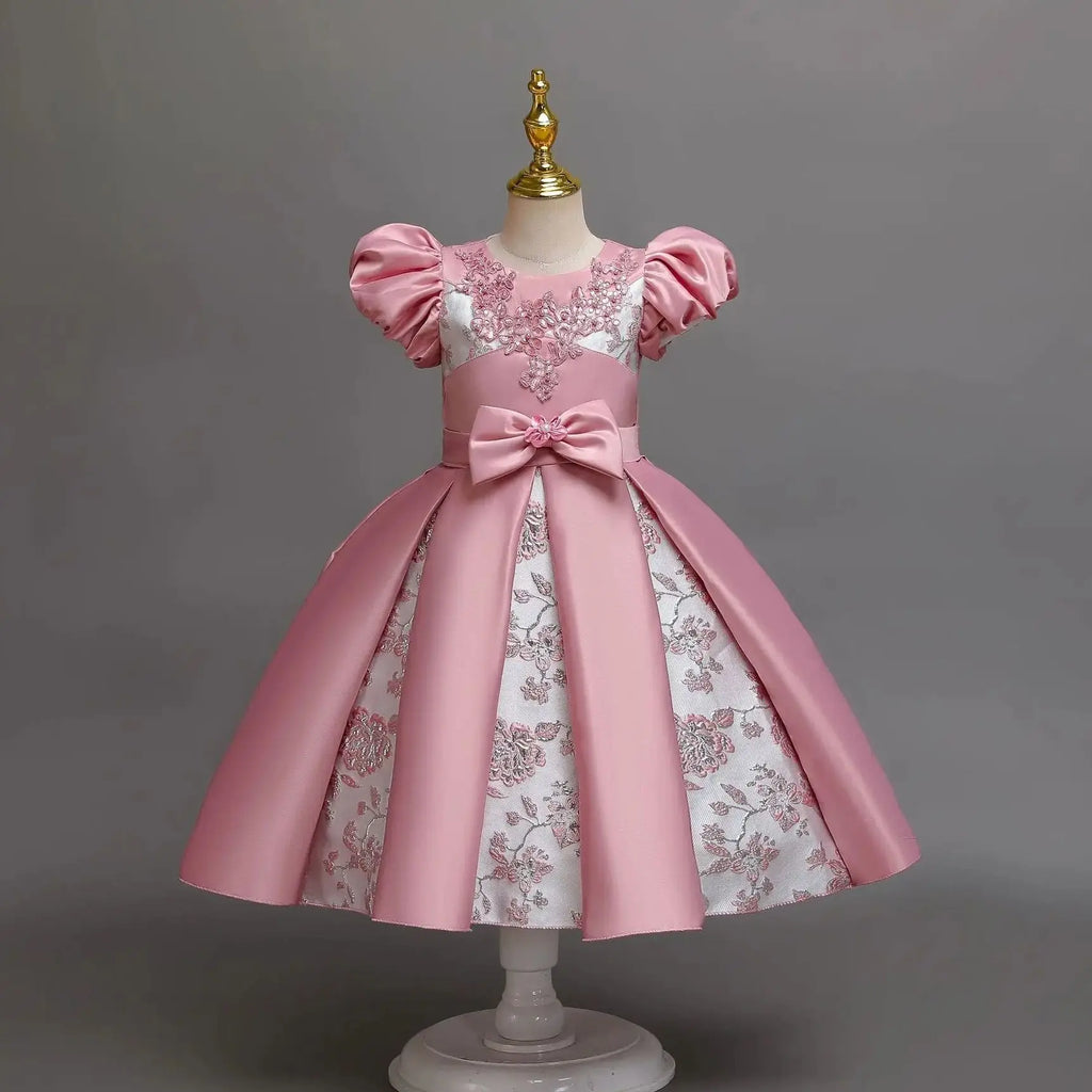 Flower Girl Elegant Dress Children Party Dresses Kids' Princess Clothes Ceremony 3 to 10 Years