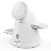LuminoCore 4-in-1 Wireless Charging Station--White-US Plug