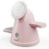 LuminoCore 4-in-1 Wireless Charging Station- Pink