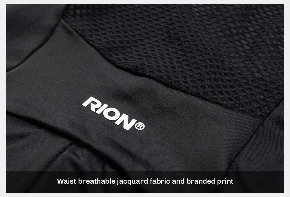 RION Cycling Bib Shorts Men MTB Bibs Road Bike Tights Padded Bicycle Wear Pro Biker Clothing  Medium Distance Reflective Summer