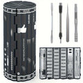 VMAN TOOLS 128 in 1 Magnetic Screwdriver Set Precision Multi Hand Tool Torx Hex Screw Drivers