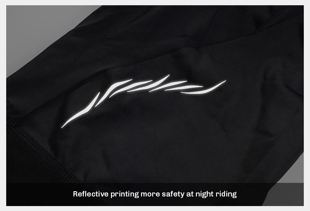 RION Cycling Bib Shorts Men MTB Bibs Road Bike Tights Padded Bicycle Wear Pro Biker Clothing  Medium Distance Reflective Summer