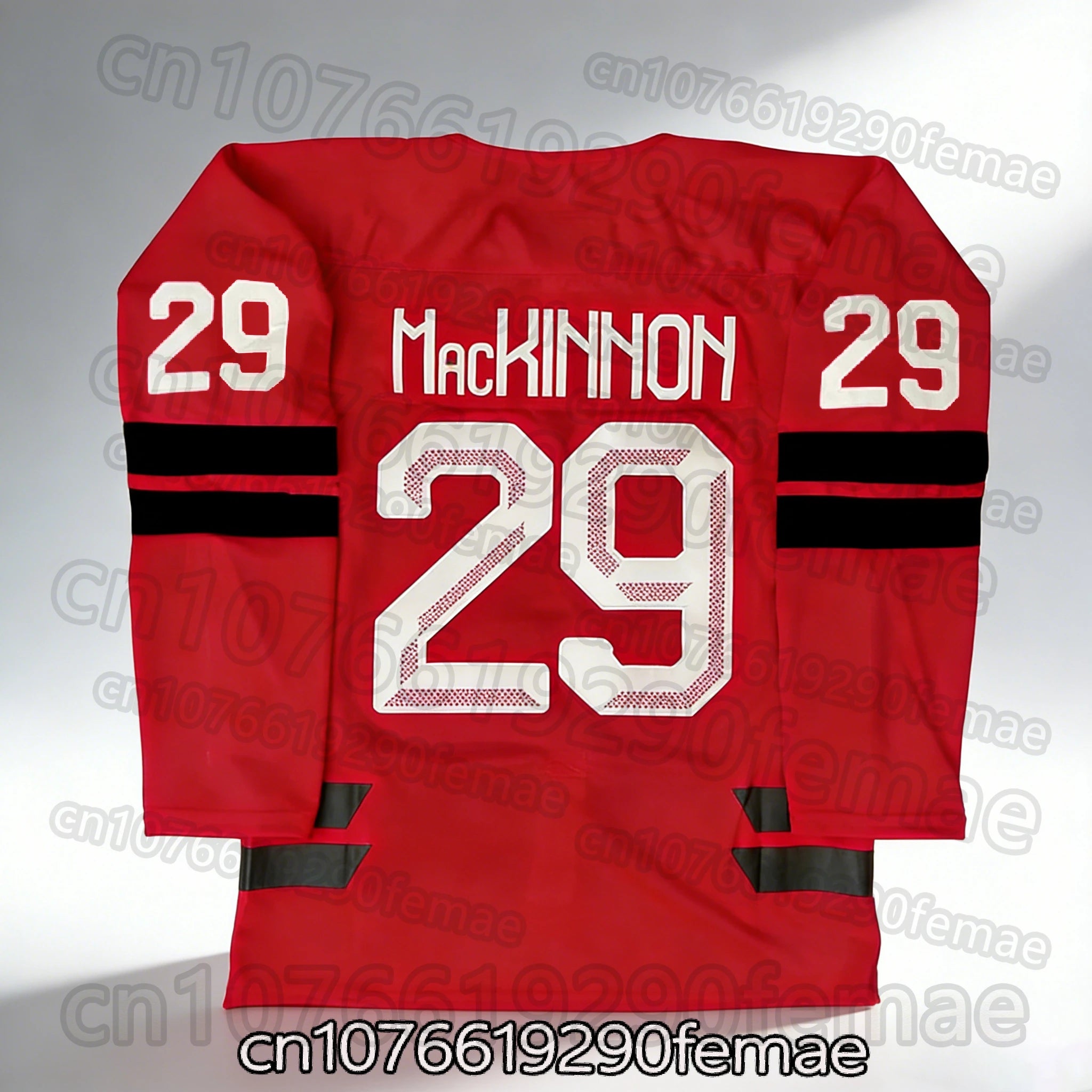 2026 New Canada Hockey Jersey Nathan MacKinnon Style #29 Long Sleeve T-Shirt Men’s Fan Gear Casual Sports Tactical Top Gift