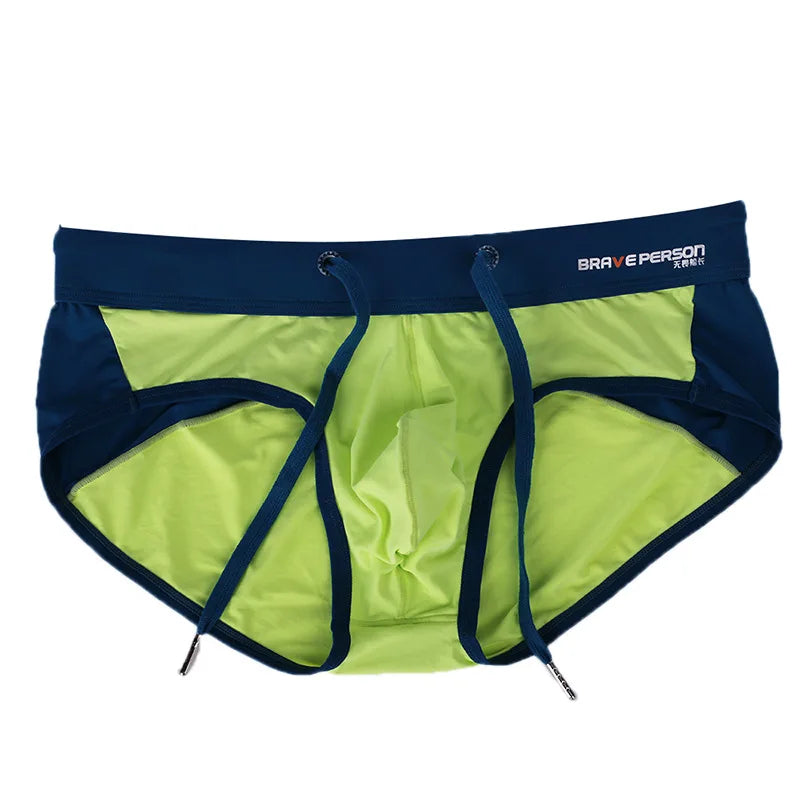 New Board Shorts Swimsuit Sexy Swimwear Men Briefs Swimming Trunks for Bathing Suit Men Beachwear