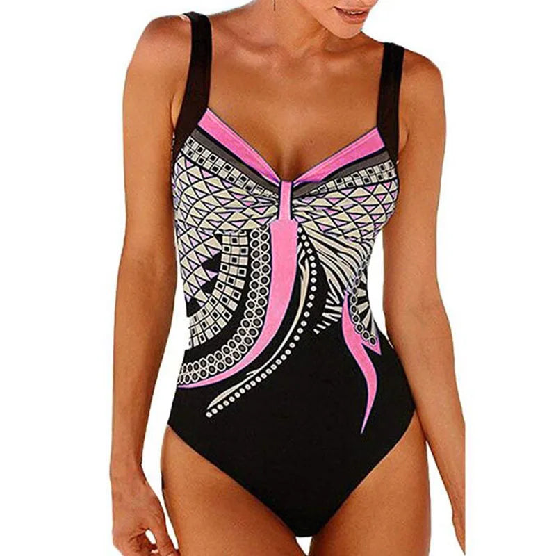 Swimwear Women 2024 One Piece Swimsuit Push Up Sexy Bathing Suit Women Swimming for Beach Wear Monokini Plus Size Swimwear 2XL