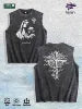 Devotion Religious Graphic Washed Vest US Warehouse 3 Colors Cotton Tank