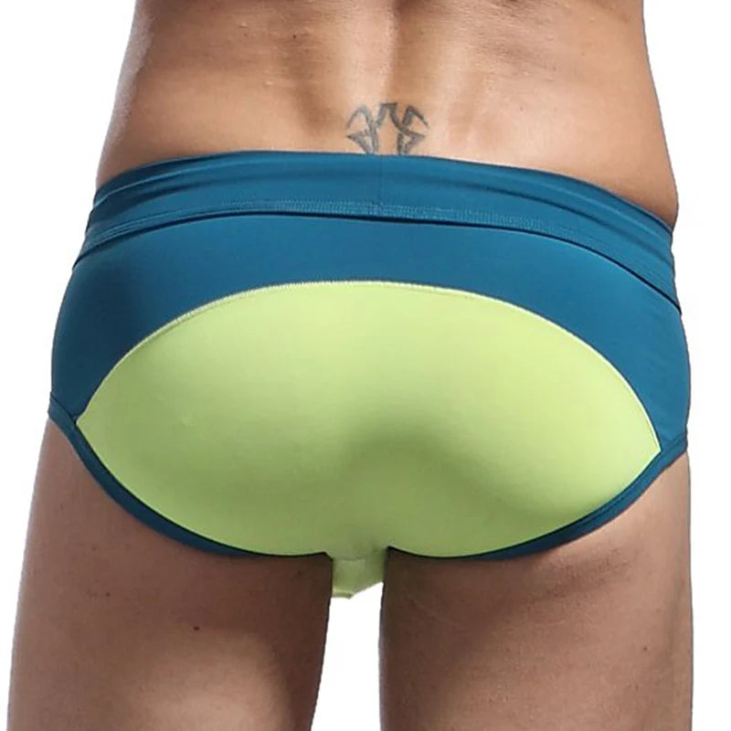 New Board Shorts Swimsuit Sexy Swimwear Men Briefs Swimming Trunks for Bathing Suit Men Beachwear