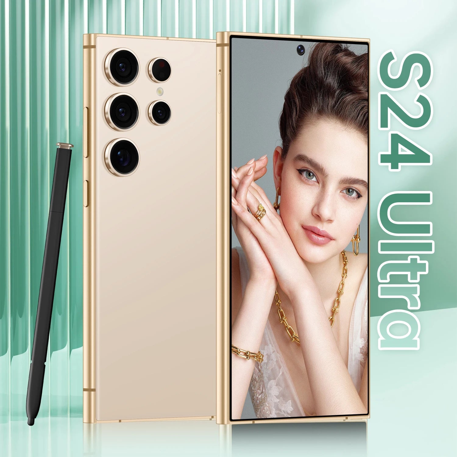 S24 Ultra 8000mAh 65W Fast Charge Snapdragon Gen 3 4K Screen Resolution Gaming Phone Qualcomm Smart Processor Face Recognition