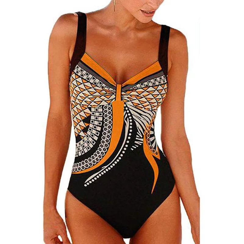 Swimwear Women 2024 One Piece Swimsuit Push Up Sexy Bathing Suit Women Swimming for Beach Wear Monokini Plus Size Swimwear 2XL
