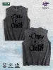 One Life One Chance Graphic Washed Vest US Warehouse 3 Colors Cotton Tank