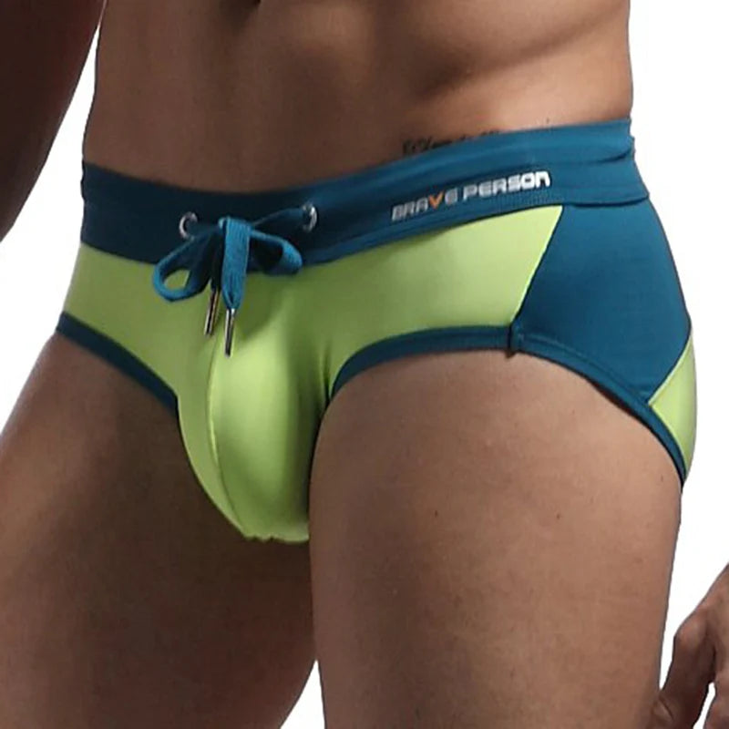New Board Shorts Swimsuit Sexy Swimwear Men Briefs Swimming Trunks for Bathing Suit Men Beachwear