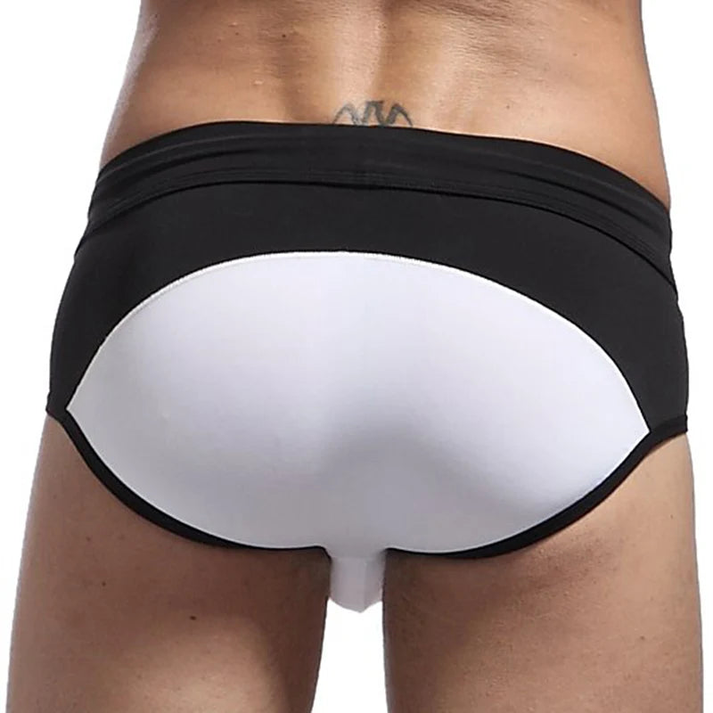 New Board Shorts Swimsuit Sexy Swimwear Men Briefs Swimming Trunks for Bathing Suit Men Beachwear