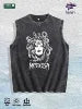 Medusa Graphic Washed Vest US Warehouse 3 Colors Cotton Tank