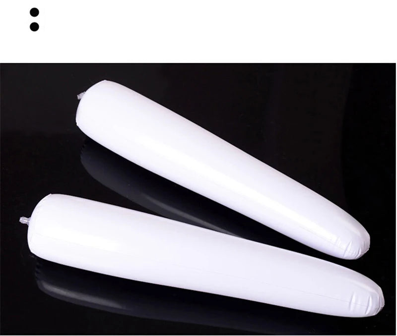 2Pcs Useful Plastic Shoe Hanger 50cm 32cm Inflatable Women Long Boots Shoes Stand Holder Stretcher Support Shaper Shoe Trees