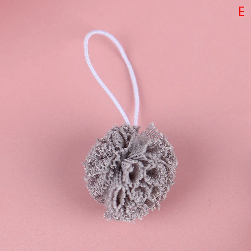 Mini Simulation Dollhouse Bathroom Set Towel Rack Bed Shower Faucet Bathtub Doll House Furniture Toys for Baby Accessories