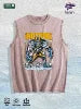 PACKERS Football Graphic Washed Vest US Warehouse 3 Colors Cotton Tank