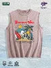 ROOST Waterfowl Deer Graphic Washed Vest US Warehouse 3 Colors Cotton Tank