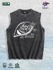 Mystic Eye & the Saint Graphic Washed Vest US Warehouse 3 Colors Cotton Tank