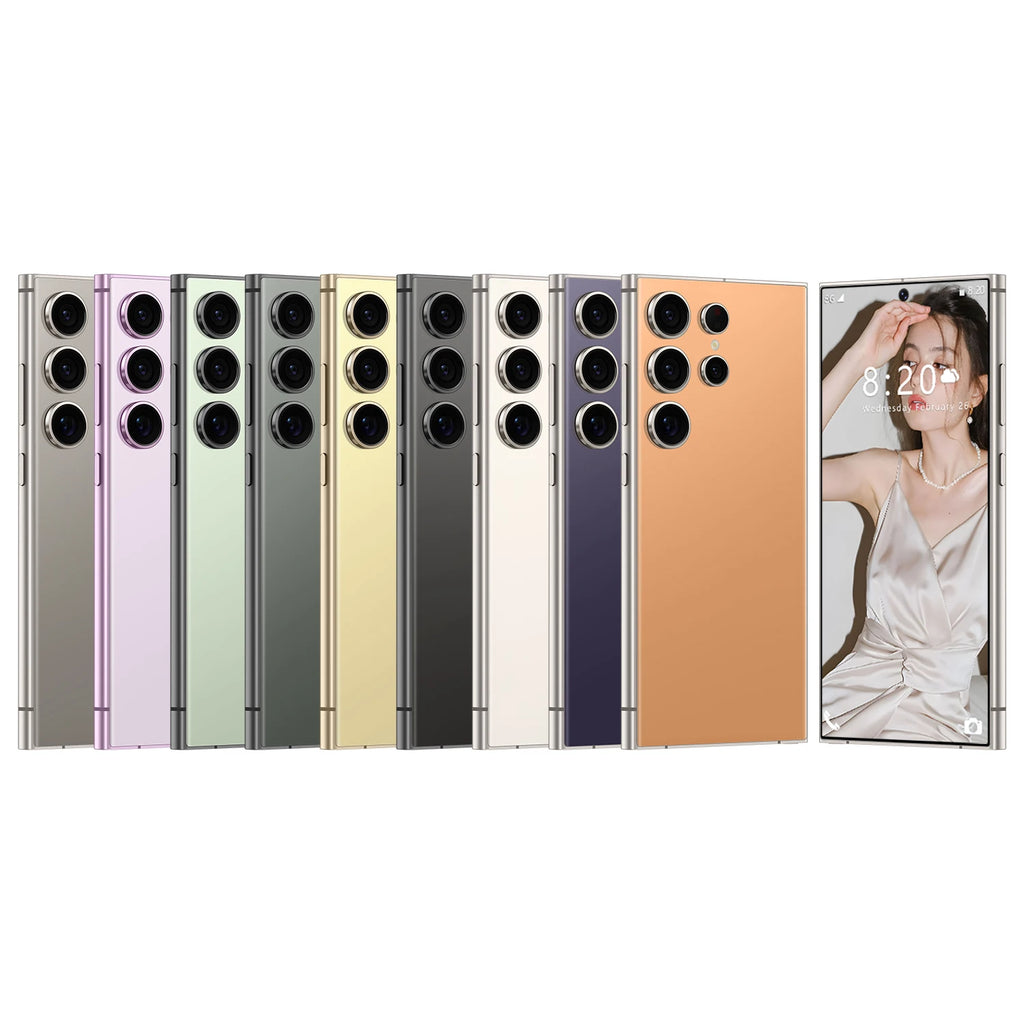 S24 Ultra 7.3 5G French/Spanish/English Smartphone 108MP Rear Camera 12GB+256GB Business Travel 65W Quick Charge CDMA