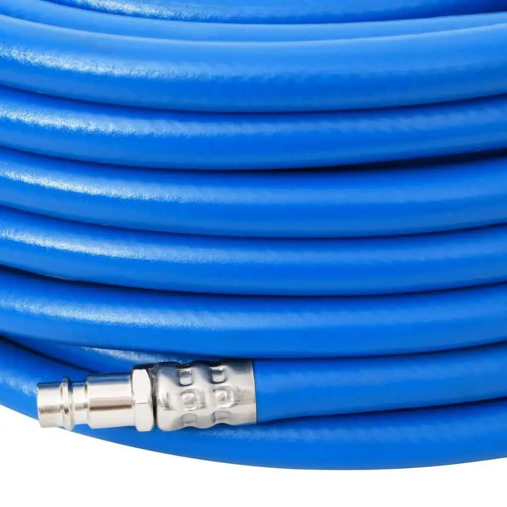 W2B VidaXL 0.7\" Blue PVC Air Hose 16.4' Pneumatic Parts