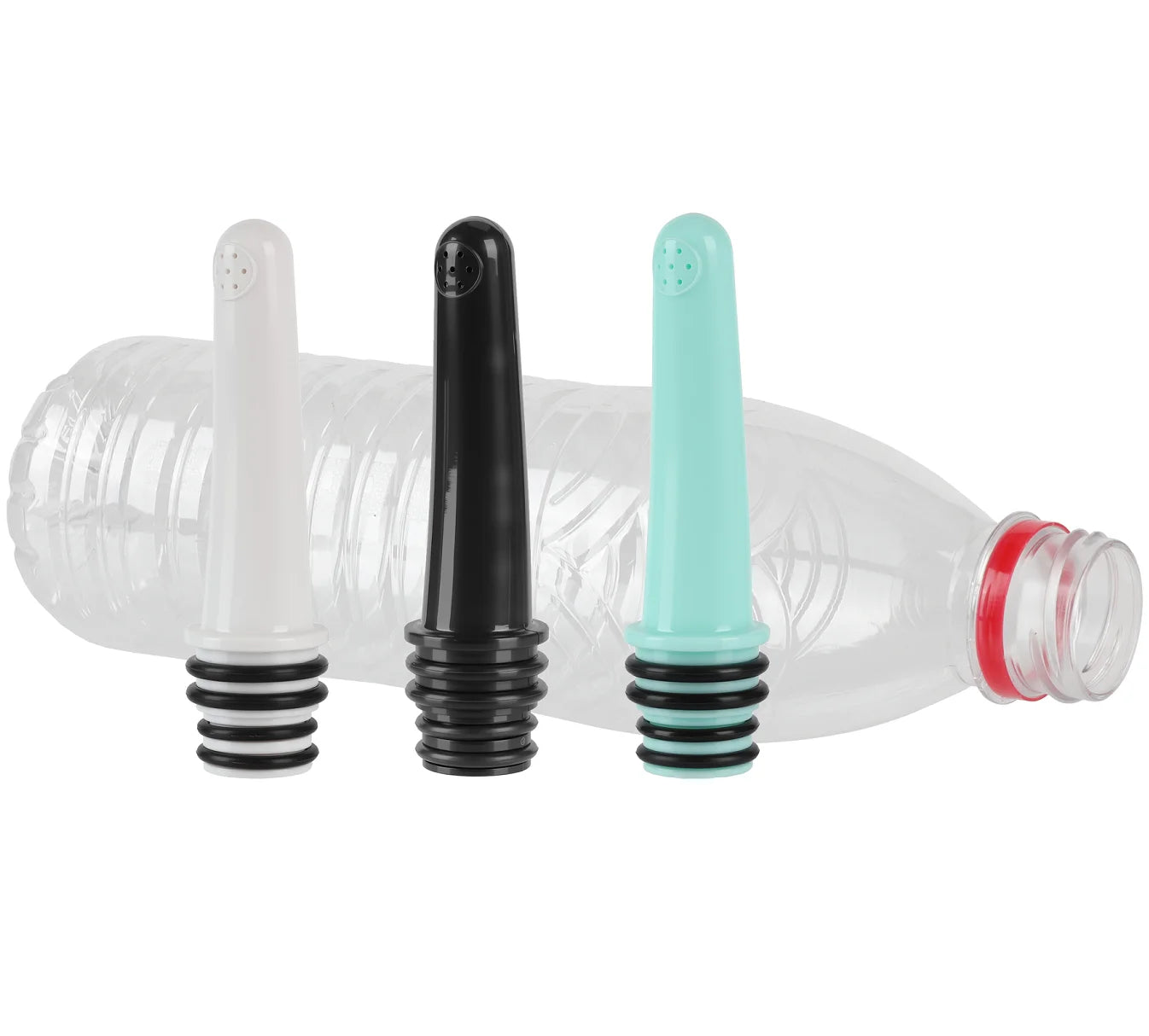 3pcs Pack Portable Foldable ABS Douche Bidet Sprayer Ultralight Travel Toilet for Hiking Camping Compatible Every Bottle Shattaf