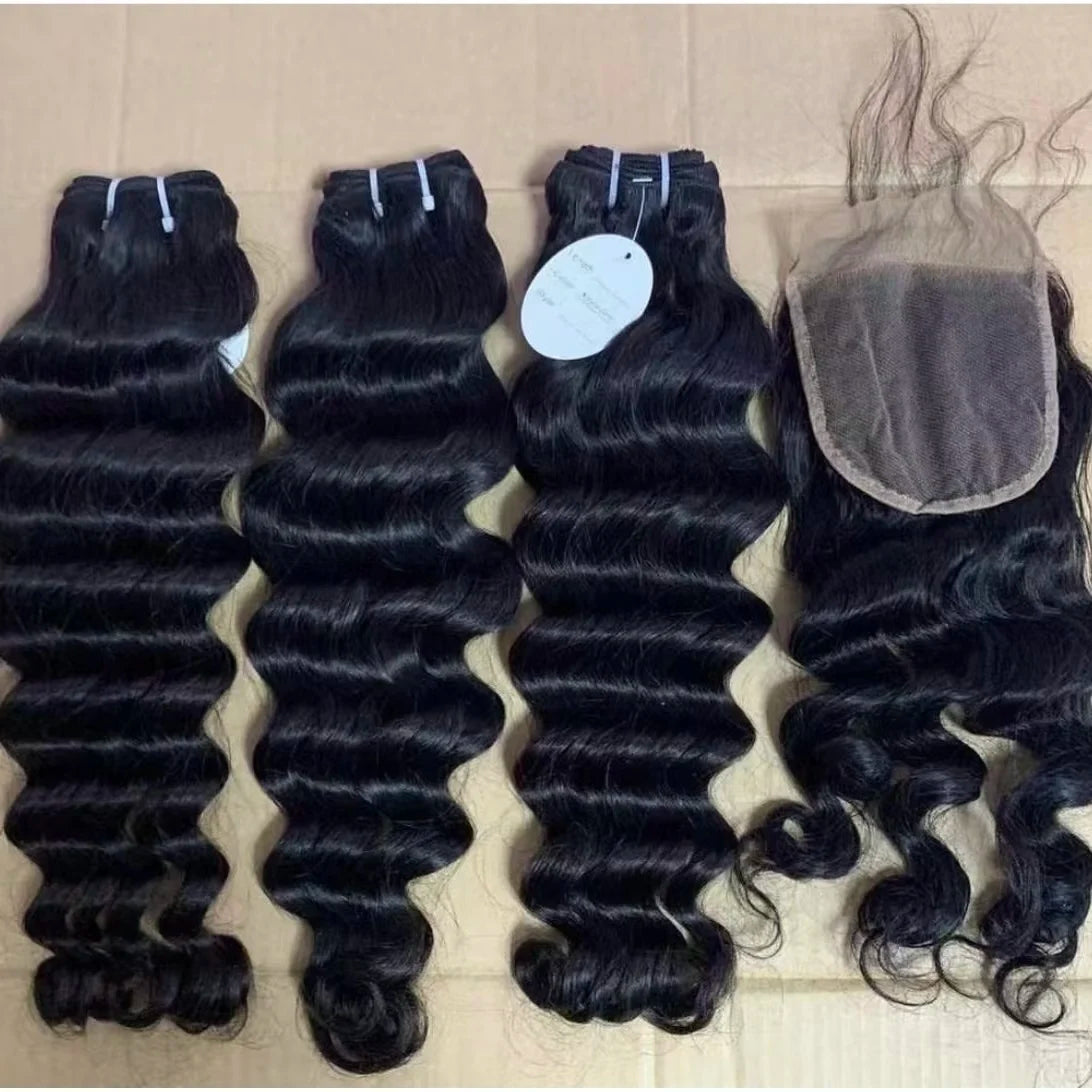 Cheap Quality Burmese Curly Raw Human Hair Bundles for Braids Water Natural Wave