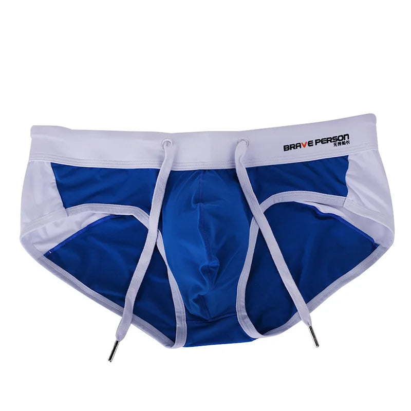 New Board Shorts Swimsuit Sexy Swimwear Men Briefs Swimming Trunks for Bathing Suit Men Beachwear