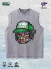For God so Loved the World Graphic Washed Vest US Warehouse 3 Colors Cotton Tank