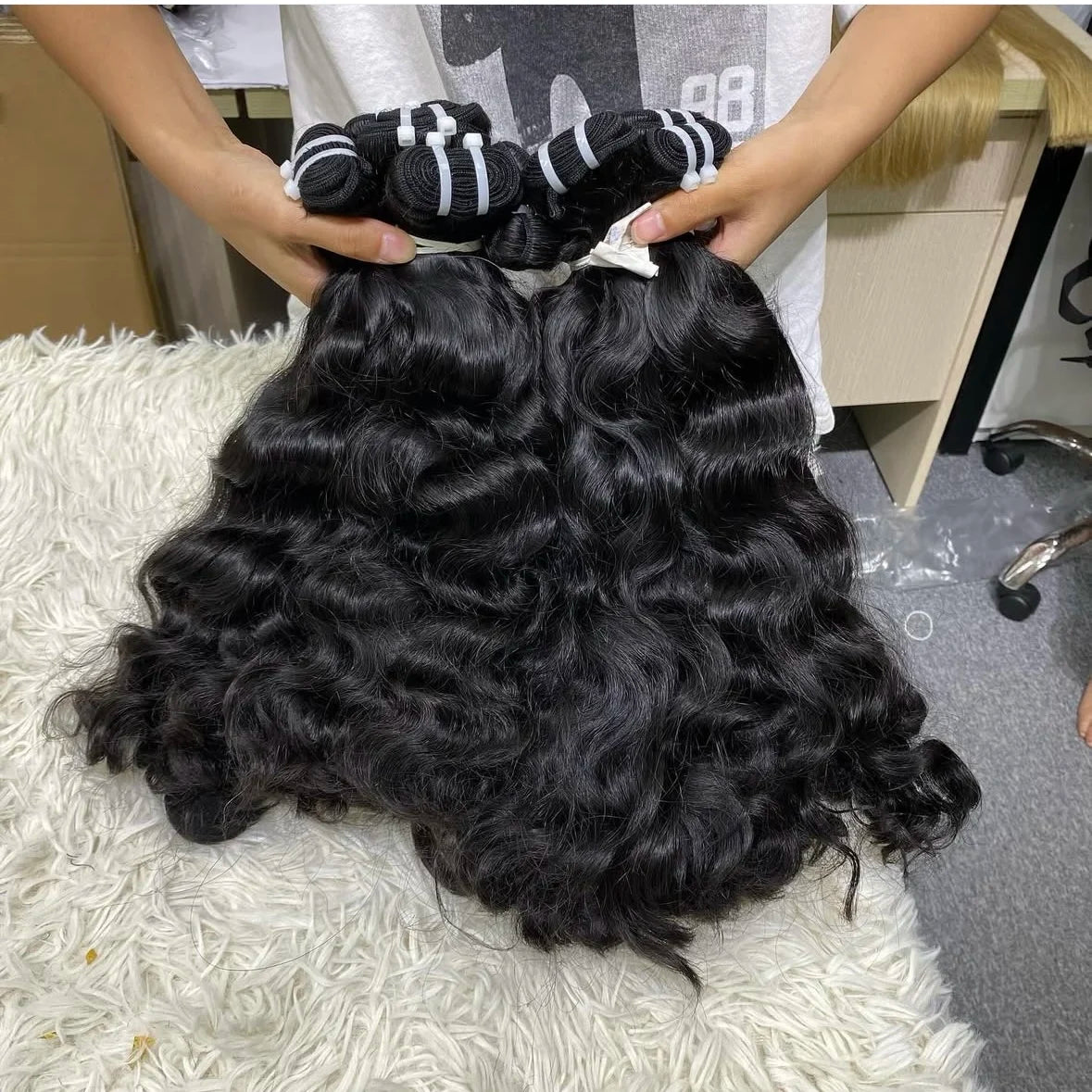 Unprocessed Raw Human Hair Kinky Straight Pixie Curly Hair Bundles Deals