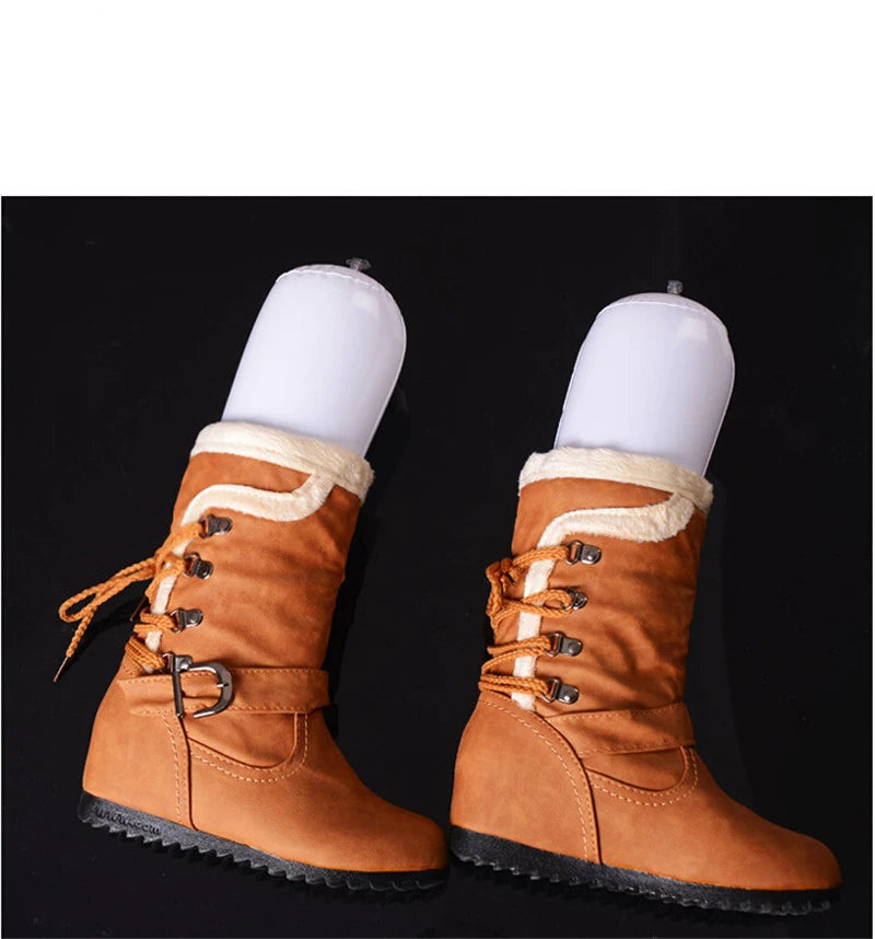 2Pcs Useful Plastic Shoe Hanger 50cm 32cm Inflatable Women Long Boots Shoes Stand Holder Stretcher Support Shaper Shoe Trees