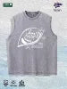 Mystic Eye & the Saint Graphic Washed Vest US Warehouse 3 Colors Cotton Tank