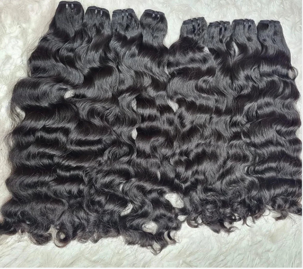 Wholesale  Virgin Cuticle Aligned Natural Raw Hair, Vietnamese Burmese Curly Raw Human Hair Bundles