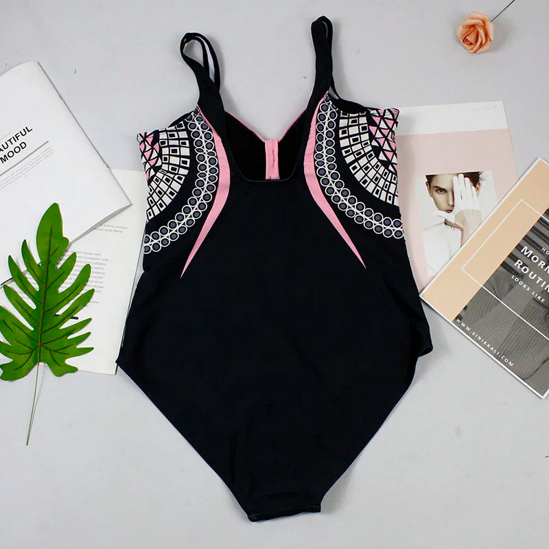 Swimwear Women 2024 One Piece Swimsuit Push Up Sexy Bathing Suit Women Swimming for Beach Wear Monokini Plus Size Swimwear 2XL