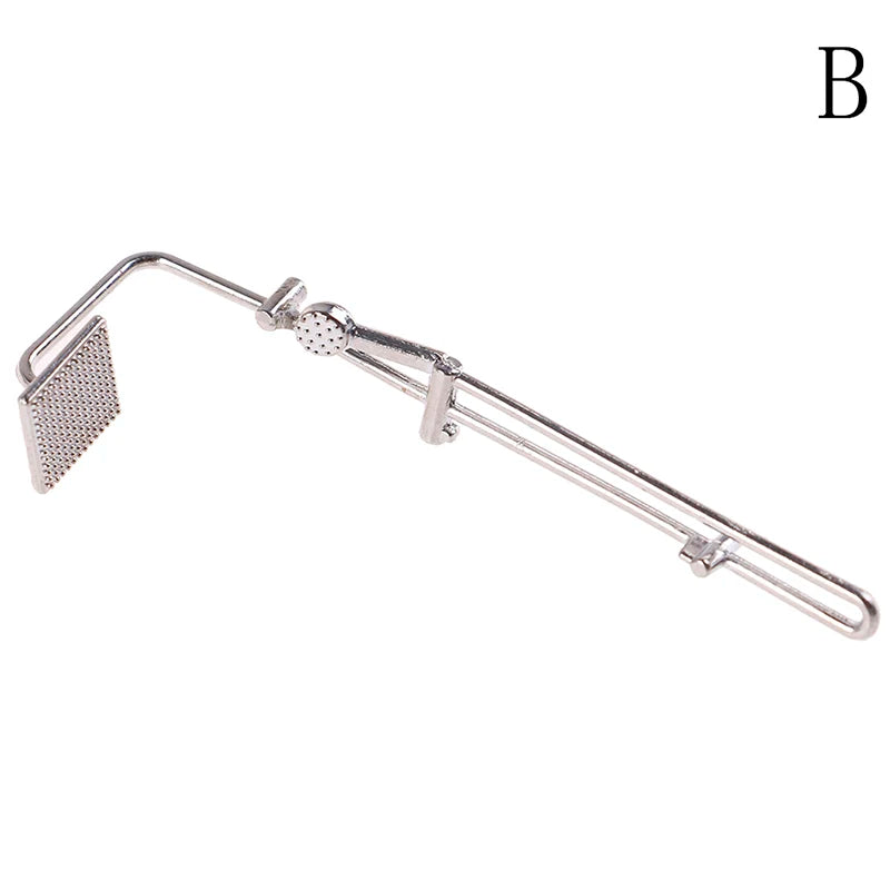 Mini Simulation Dollhouse Bathroom Set Towel Rack Bed Shower Faucet Bathtub Doll House Furniture Toys for Baby Accessories