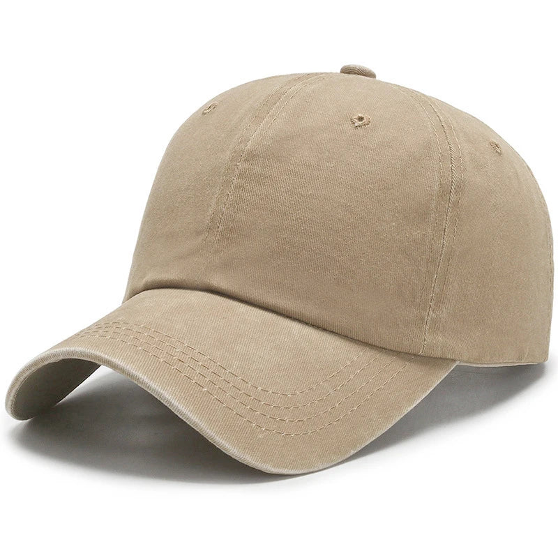 Custom Logo Washed Cotton Baseball Cap Personalized Embroidery Men'S Women Dad Hat Monogram Team Party Gorras