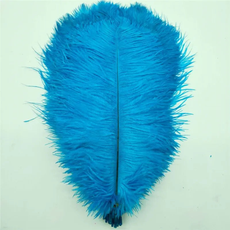 50pcs/lot Elegant Ostrich Feather 35-40cm 14-16inch Feathers for Crafts Wedding Party Supplies Carnival Dancer Decoration Plumes