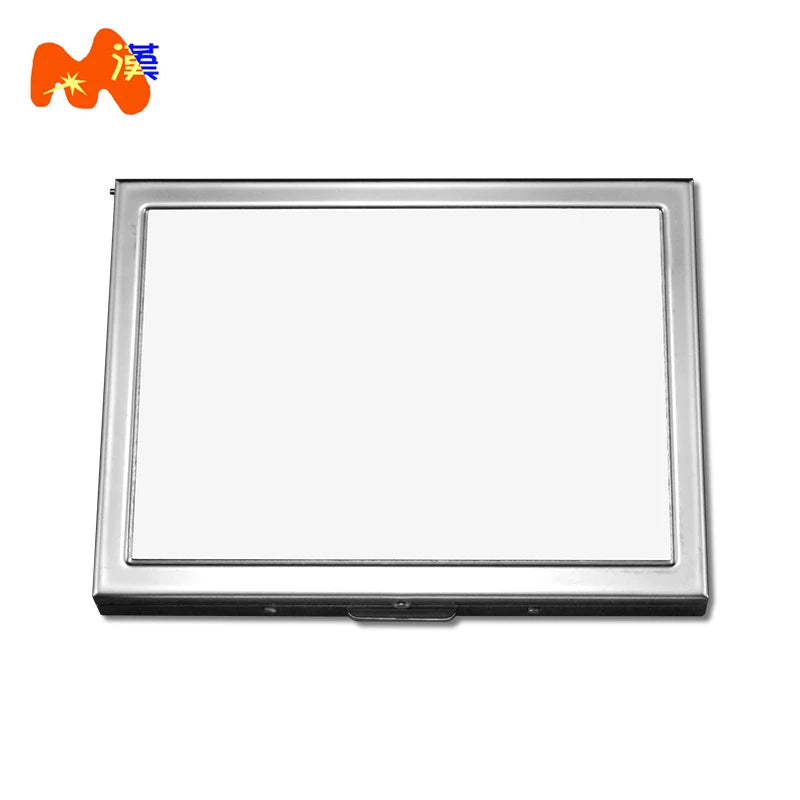 Promotional Company Business Gifts Men's Cigarette Storage Box Sublimate Blanks Metal Cigarette case