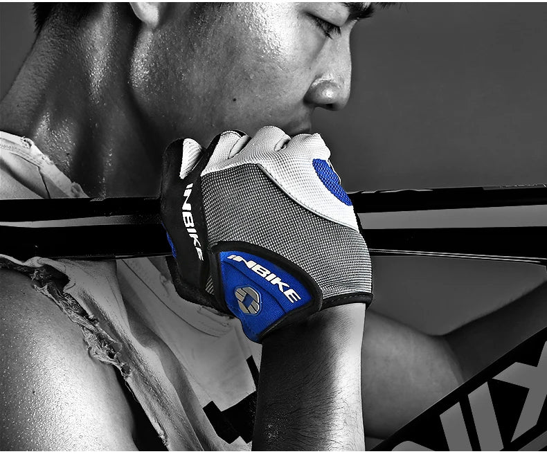 INBIKE Cycling Riding Gloves Full Finger with Gel Padded Road Bike Gloves for Men Women MTB Bicycle Gloves Man Bike Accesssories
