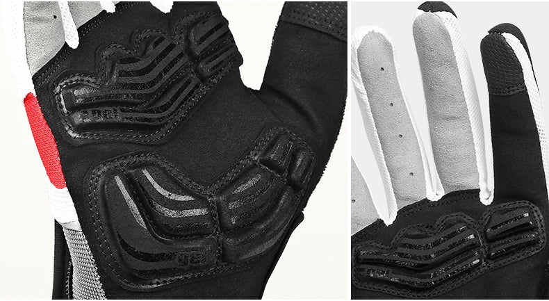 INBIKE Cycling Riding Gloves Full Finger with Gel Padded Road Bike Gloves for Men Women MTB Bicycle Gloves Man Bike Accesssories