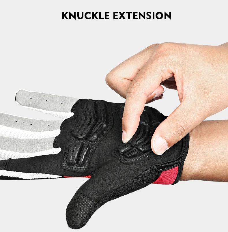 INBIKE Cycling Riding Gloves Full Finger with Gel Padded Road Bike Gloves for Men Women MTB Bicycle Gloves Man Bike Accesssories