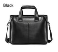 Brand Man Bag Genuine Leather Briefcase Men Business Handbag Messenger Bags Male Vintage Men's Shoulder Bag Large Capacity