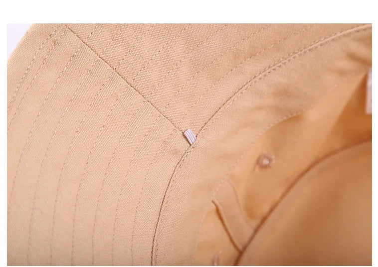 High Quality Soft Cotton Large Fishing Sun Cap Women Beach Bucket Hat Dad Wide Brim Boonie Cap Big Head Men Oversize Panama Hats