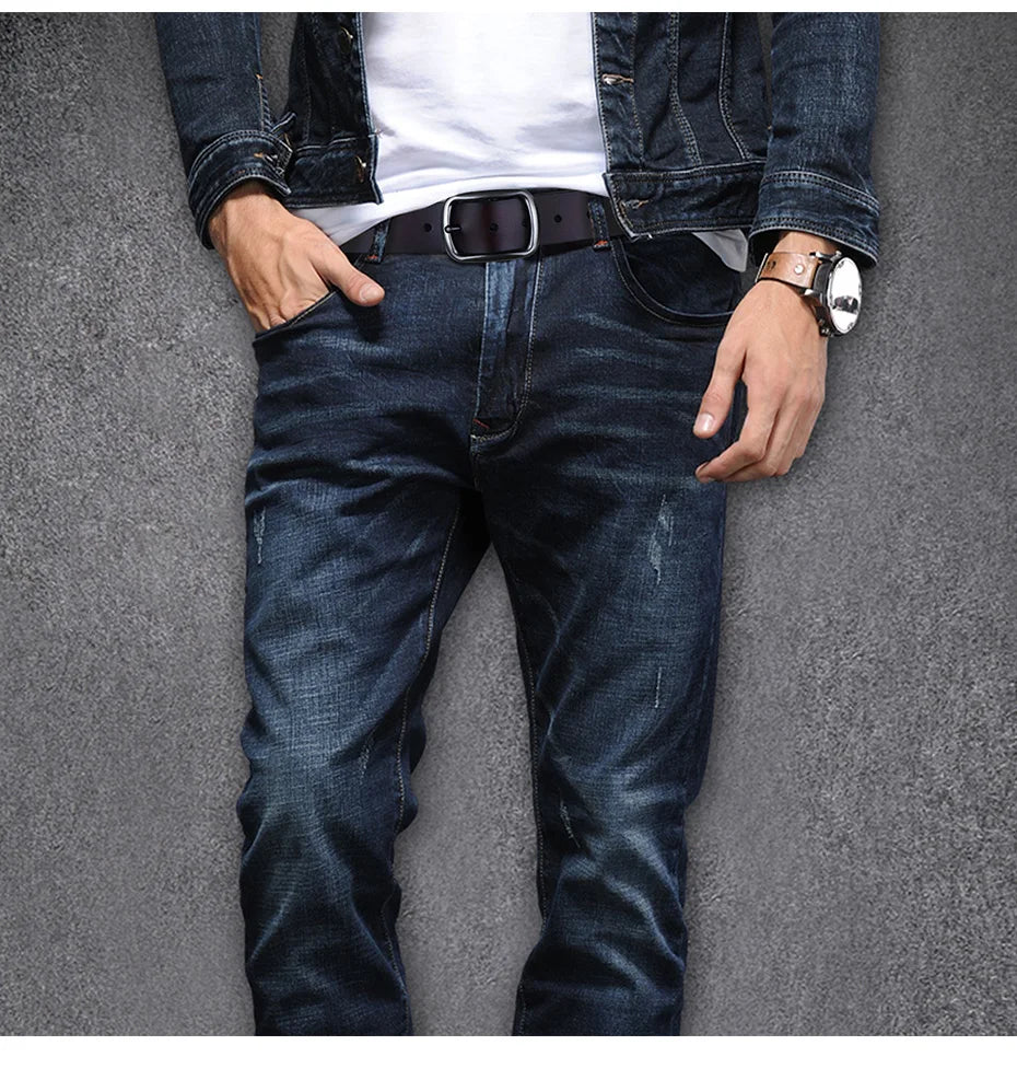 Maikun Men's Business Casual Large Size Belt Fashionable Genuine Leather Belts Popular Father's Day Gift