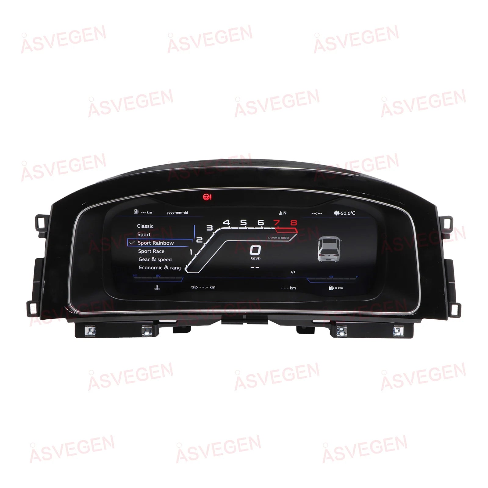 For Volkswagen VW Golf 7/7.5 2013-2020 LCD Dashboard Panel 12.3" Display Digital Cluster Virtual Instrument CockPit Speedometer