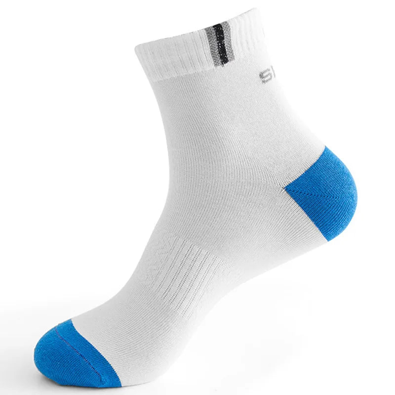 10pcs=5 Pairs Comfort Cotton Men's Socks High Quality Sport Breathable Summer Autumn Socks Long Sock For Mens Calcetines Sokken