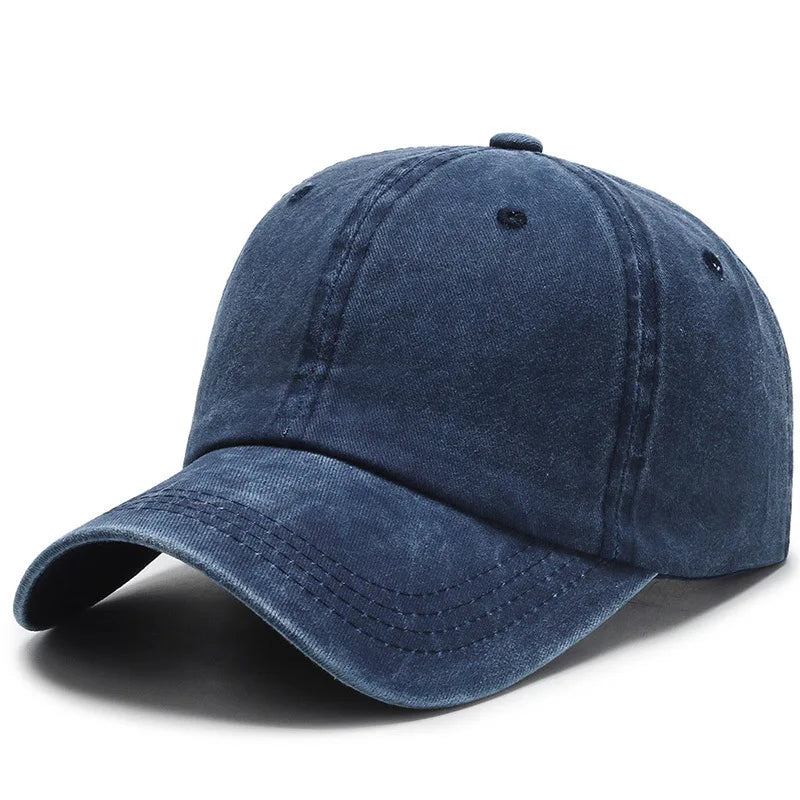 Custom Logo Washed Cotton Baseball Cap Personalized Embroidery Men'S Women Dad Hat Monogram Team Party Gorras