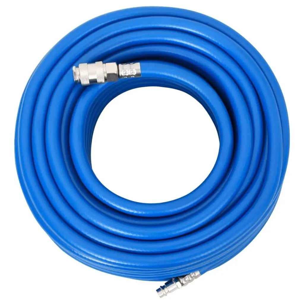W2B VidaXL 0.7\" Blue PVC Air Hose 16.4' Pneumatic Parts