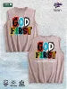 GOD FIRST Graphic Washed Vest US Warehouse 3 Colors Cotton Tank