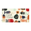 Wholesale PVC Anti Fatigue Kitchen Floor Mat Waterproof Non Slip Coral Velvet Washable Rug