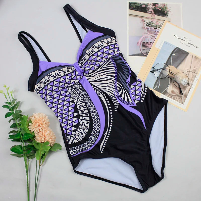Swimwear Women 2024 One Piece Swimsuit Push Up Sexy Bathing Suit Women Swimming for Beach Wear Monokini Plus Size Swimwear 2XL